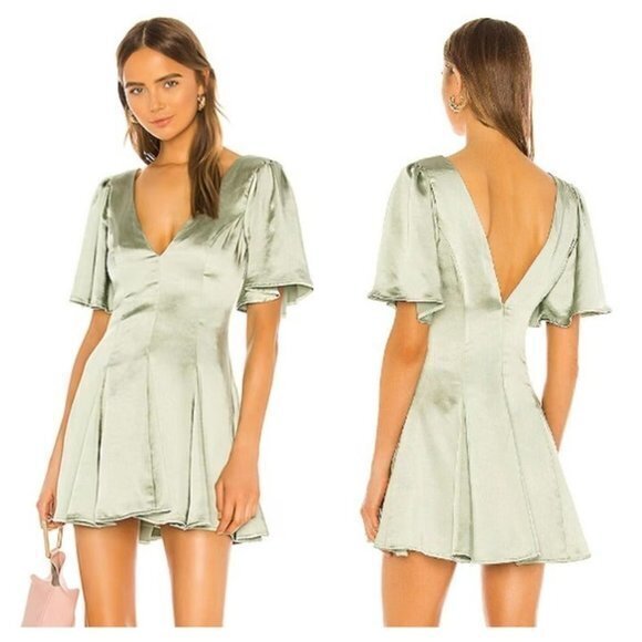 Lovers And Friends Brynlee Dress - Sea Green